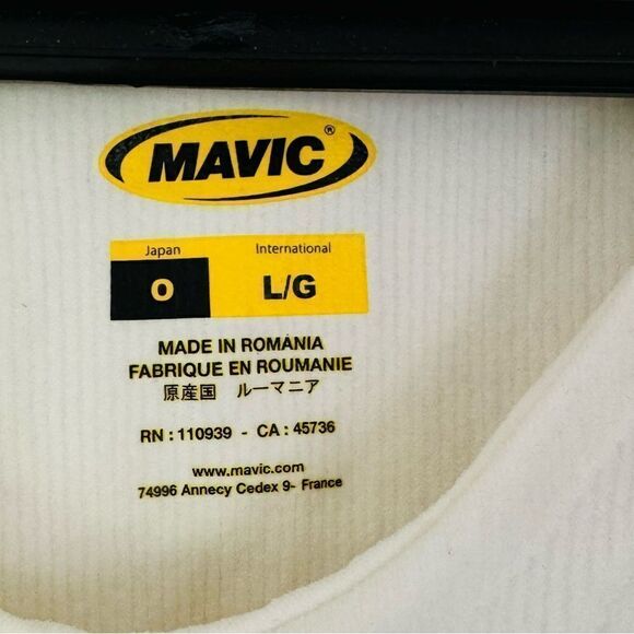 Mavic Cycling Quick Dry Sleeveless Compression Sleeveless Tank Top Size Large - Picture 5 of 5